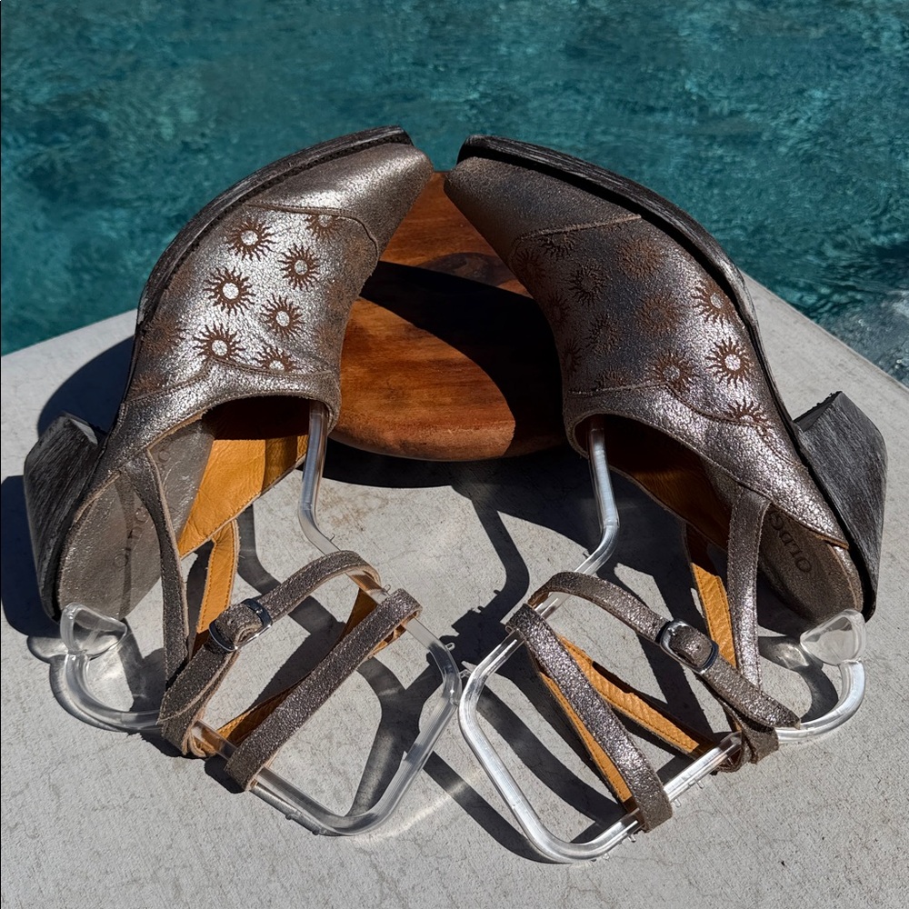 Old Gringo La Luz Sol Ankle Strap Mules New Without Tags Size 7 - Picture 7 of 16
